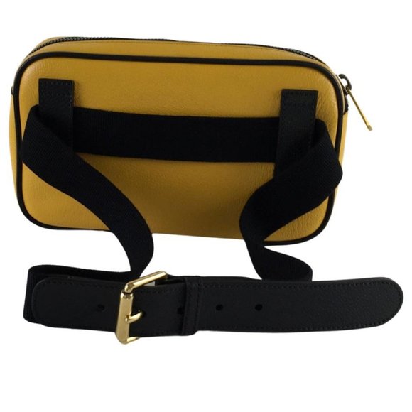 Gucci Men's Waist Bag Belt 100 Centennial Music is Mine Yellow Color Sz M - Picture 6 of 10